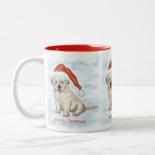 Kerst Puppy Mok