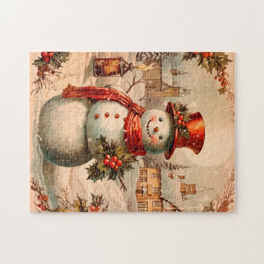 Kerst  puzzel (Horizontaal)