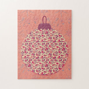 Kerst Puzzel in Vintage Stijl