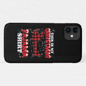Kerst Pyjama Grappige Luchtvaart Vliegtuig Gift Case-Mate iPhone Case (Achterkant (horizontaal))