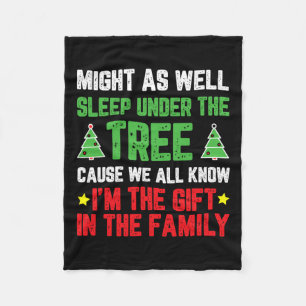 Kerst pyjama meisjes jongens Kerstmis Matching fam Fleece Deken