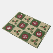 Kerst Quilt Deurmat (Schuin)