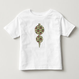 Kerst quilt kinder- en babyshirt kinder shirts