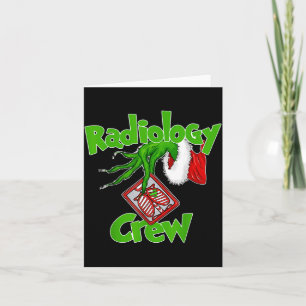 Kerst Radiologie Christmas Radioloog Röntgen Tech Kaart