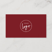 Kerst Raffle Enter om te winnen Business Logo Tick Plaatskaartje (Achterkant)