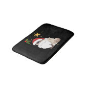 Kerst Ragdoll kat Badmat (Gekanteld)