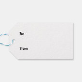 Kerst RegenHerten (rendieren) Cadeau Labels Cadeaulabel (Achterkant Horizontaal)