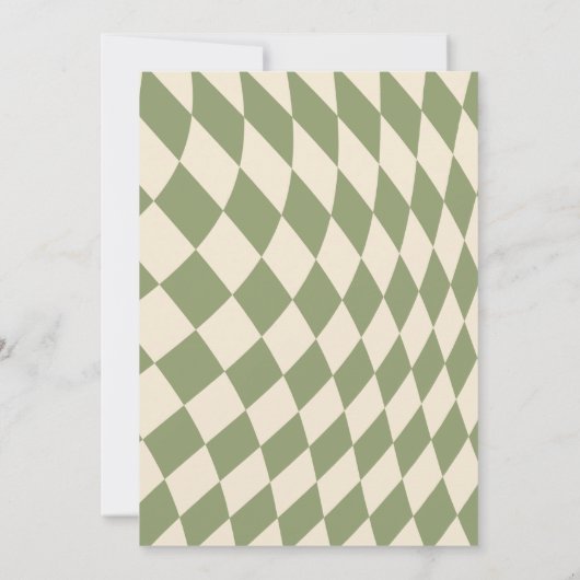 Kerst Reindeer Verjaardagsfeestje Oh Wat Leuk Kaart (Achterkant)