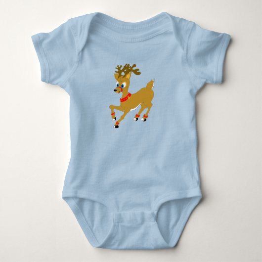 Kerst Rendier Romper (Voorkant)
