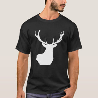 Kerst Rendierjager Herten Vlees Jagen Rendier T-shirt