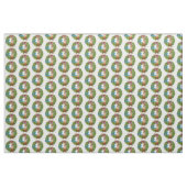 kerst rendiervis stof (Yard (91,4 cm))