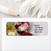 Kerst retour adreslabels of favoriete cadeau Label (Insitu)