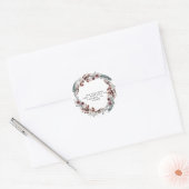 Kerst Retouradres Label Stempel (Envelop)