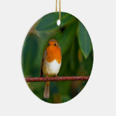 Kerst Robin Keramisch Ornament (Rechts)