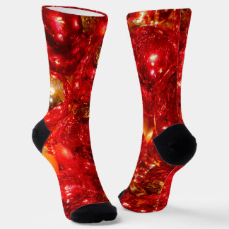 Kerst Rode Glas Decoratieballen Sokken