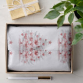 Kerst Rode Witte Pepermuntbomen Tissuepapier (Geschenk)