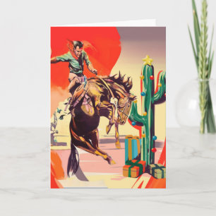 Kerst Rodeo Kaart