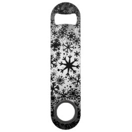 Kerst roestvrijstalen flesopener speed flessenopener