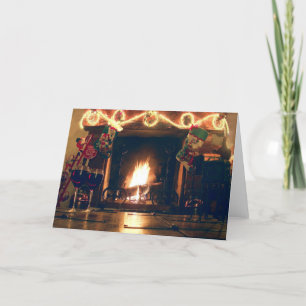 Kerst Romance en warmte  Kaart
