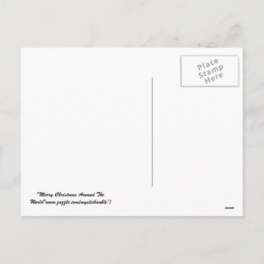 Kerst rond de wereld Briefkaarten (Achterkant)