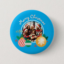 kerst ronde button 5,7 cm
