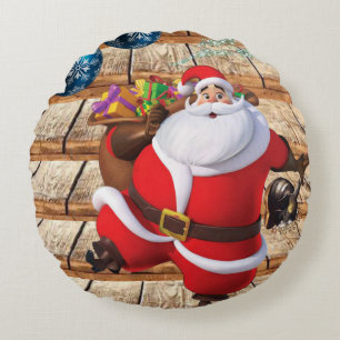 Kerst ronde kussen, Sinterklaas Rond Kussen
