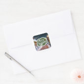 kerst ronde sticker (Envelop)
