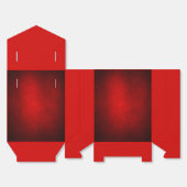 Kerst Rood Bedankdoosjes (Ongevouwen)