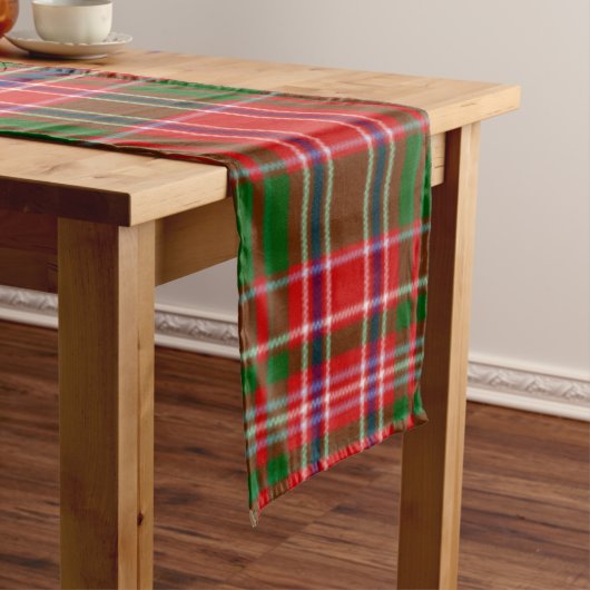 Kerst Rood en Groen Plaid Tafelkleed (Voorbeeld)
