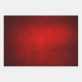 Kerst  Rood Inpakpapier Vel (Voorkant)