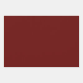 Kerst rood, massief rood, diep rood, effen rood inpakpapier vel