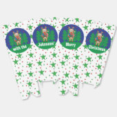 Kerst Rudolph Favor Box Bedankdoosjes (Ongevouwen)