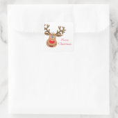 Kerst Rudolph Stickers (Tas)