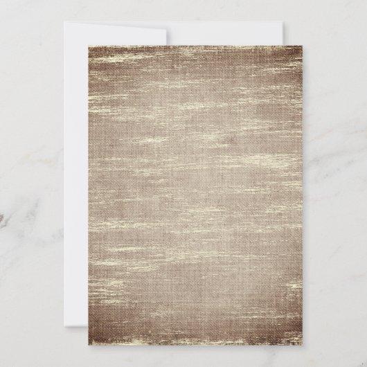 Kerst Rustiek Bourgondië Goud Verlovingsfeest Kaart (Achterkant)