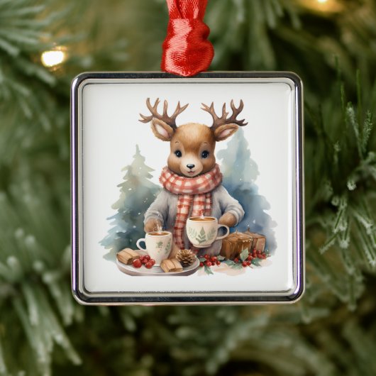 Kerst rustiek ornament ontwerp (Boom)