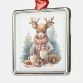 Kerst rustiek ornament ontwerp (Links)