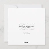 Kerst rustieke chique waterverf robin bird Merry Feestdagenkaart (Achterkant)