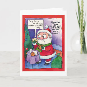 Kerst: Santa's Snack Kaart