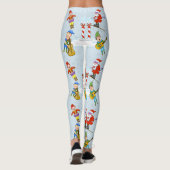 Kerst Scène Vakantie Leggings (Achterkant)