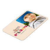 Kerst schattig kleurrijke moderne vakantie magneet (Linkerzijde)