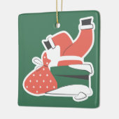 Kerst Schattige Keramisch Ornament (Links)