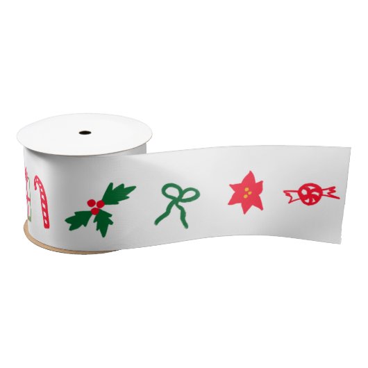 KERST Schattigee Doodle Whimsical CUSTOM Vakantie Lint (Spoel)