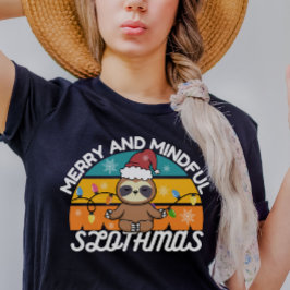 Kerst Schattigee Luiaard Lover Pun Shirt