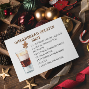 Kerst Schot Recept Feestje Peperkoek Briefkaart