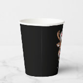 Kerst scrub top rendier rubber handschoenen verple papieren bekers (Rechts)