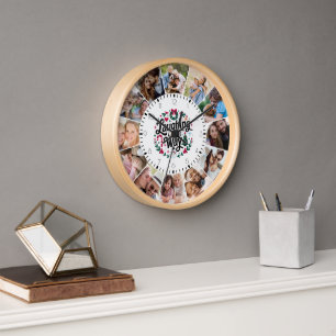 Kerst Seizoen Snowman Multi Photo Collage