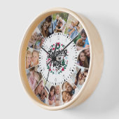 Kerst Seizoen Snowman Multi Photo Collage (Hoek)