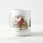 Kerst Serie 15 oz Classic Mok (Voorkant links)