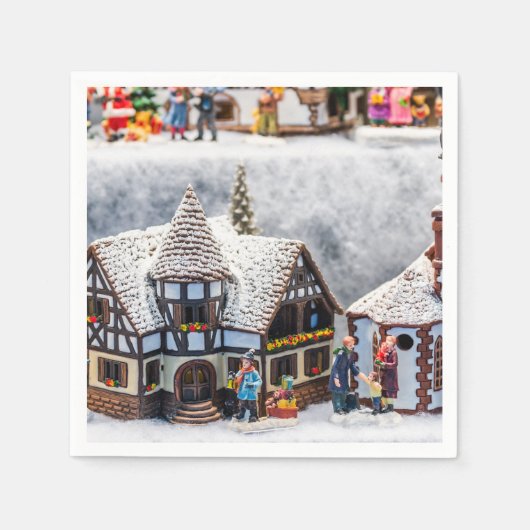 kerst servet (Voorkant)