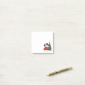 Kerst Shih Tzu Hond Post-it® Notes (Op bureau)